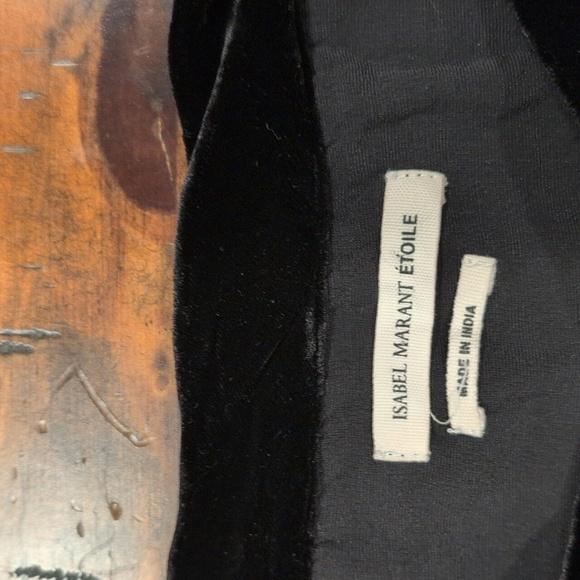 Isabel marant leiko velvet top - Picture 4 of 7